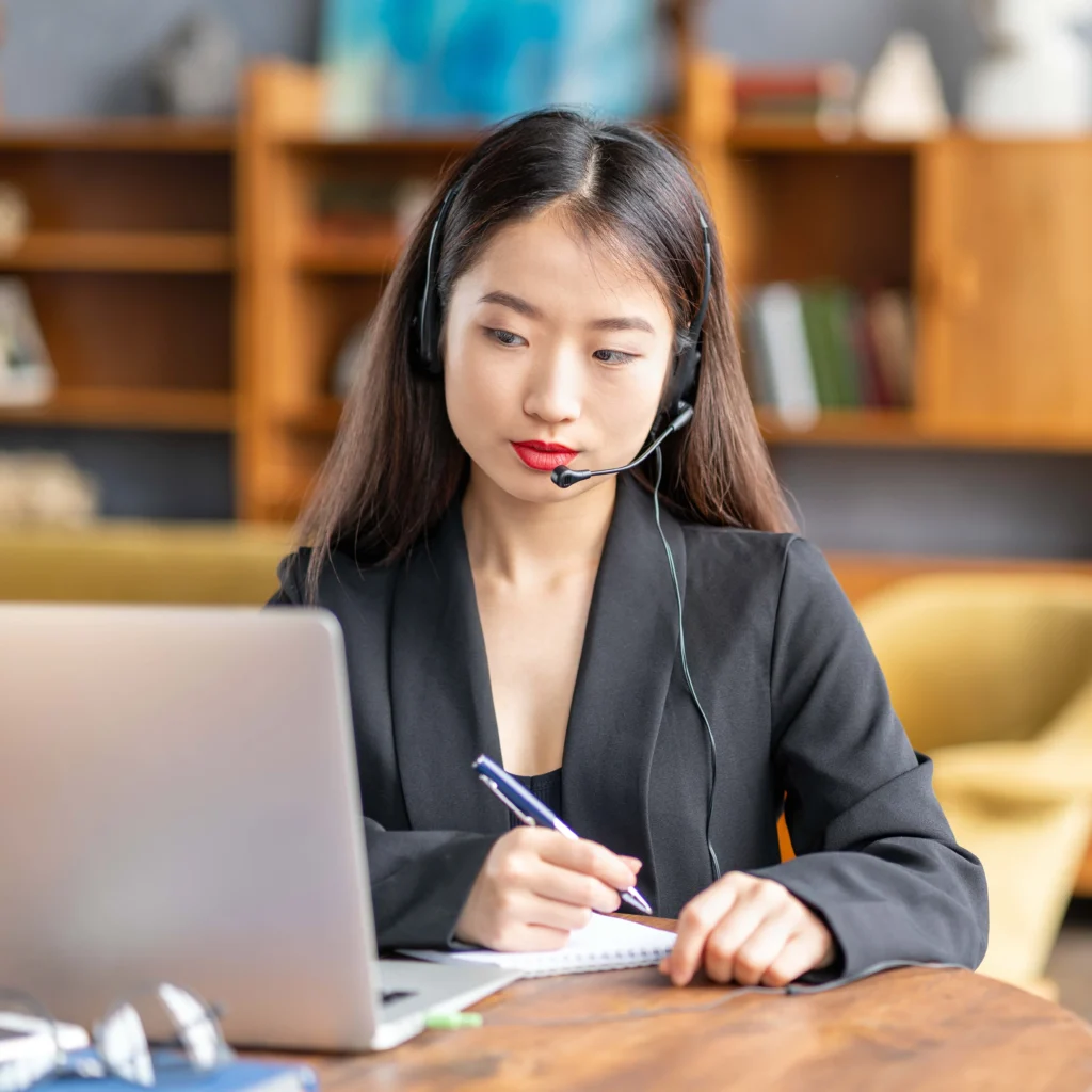 Business consultant assisting foreign investors with Malaysia company incorporation process via online consultation.